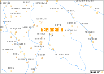 map of Dār Ibrāhīm