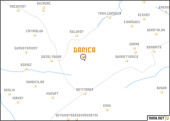 map of Darıca