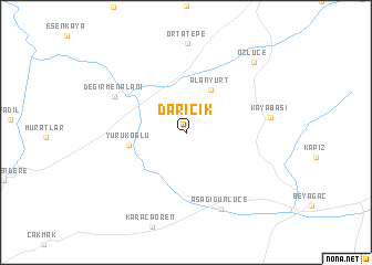 map of Darıcık