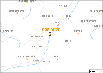 map of Darıdere