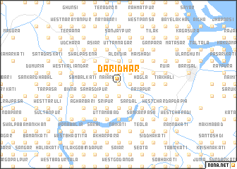 map of Daridhar