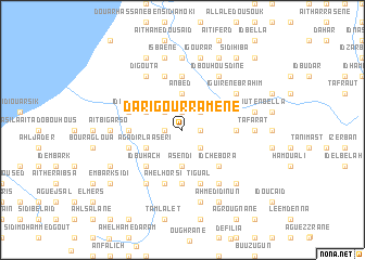 map of Dar Igourramene
