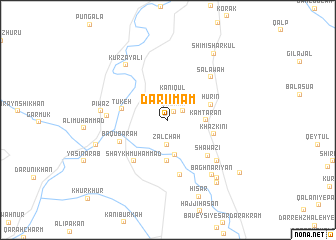 map of Dār-ī Imām