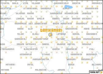 map of Dārikāmāri
