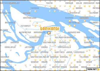 map of Dārikāndi