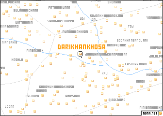 map of Dari Khān Khosa