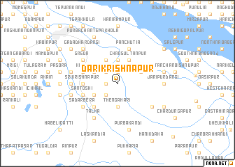 map of Dari Krishnapur