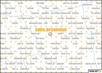 map of Dari Lakshmīpur