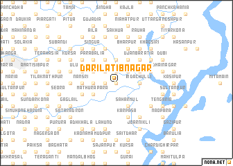 map of Dari Latibnagar
