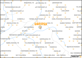 map of Darīnsū