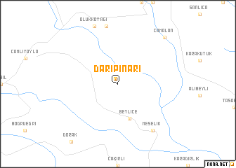 map of Darıpınarı