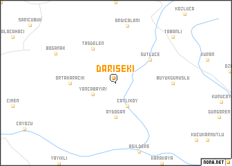 map of Darıseki