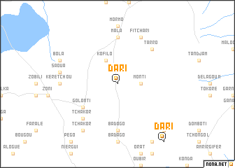 map of Dari