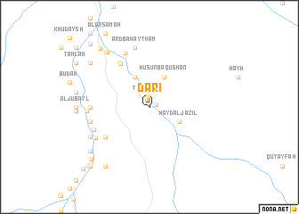map of Ḑarī