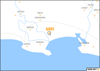 map of Darī