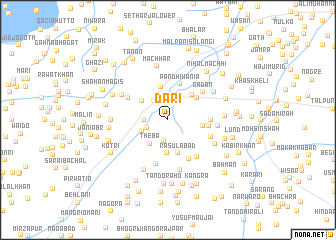 map of Dāri