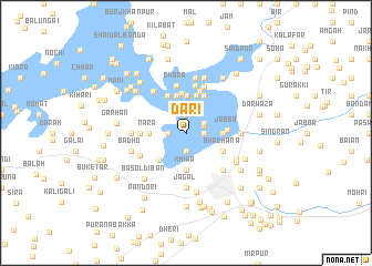 map of Dāri