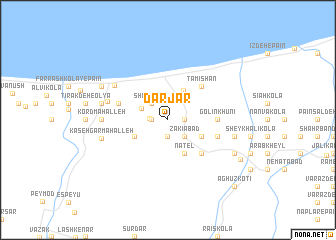 map of Dārjār