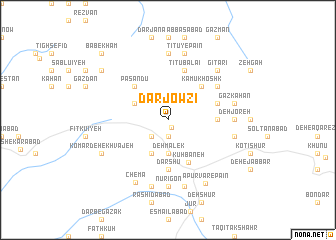 map of Darjowzī