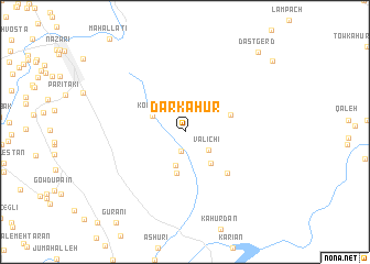 map of Dar Kahūr
