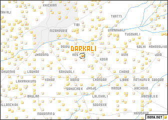 map of Darkāli