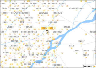 map of Darkāli