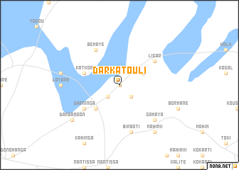 map of Dar Katouli