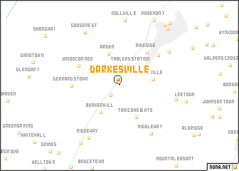 map of Darkesville