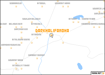 map of Dar Khalifa Moha