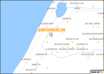 map of Dar Khanacha