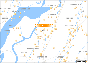 map of Darkhānan