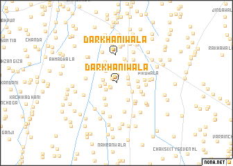 map of Darkhanīwāla