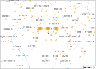 map of Dār Khayrān