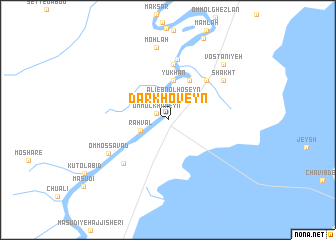 map of Dārkhoveyn