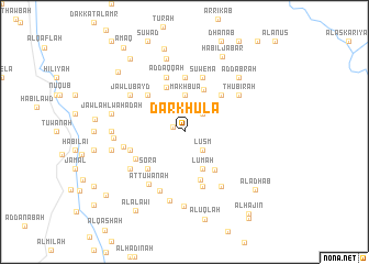 map of Dār Khula