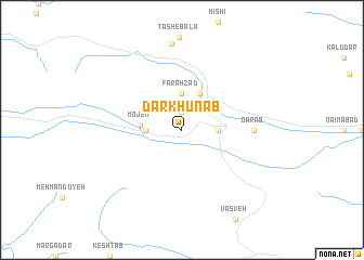 map of Darkhūn Āb