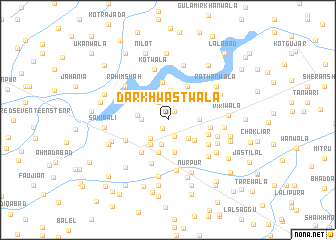map of Darkhwāstwāla