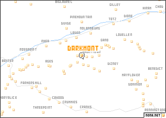 map of Darkmont