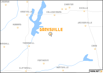 map of Darksville