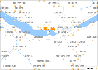 map of Därligen