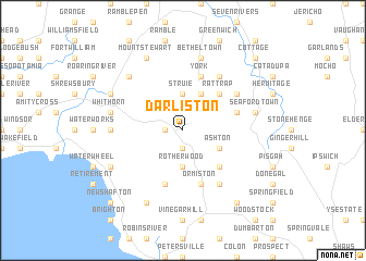 map of Darliston