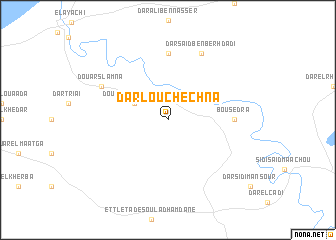 map of Dar Louchechna