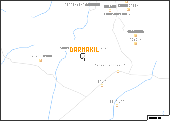 map of Darmakīl