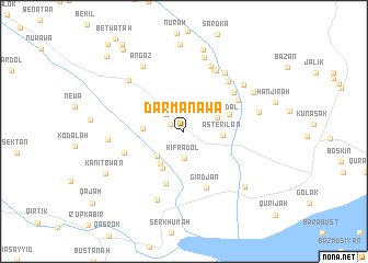 map of Darmānāwa