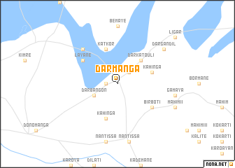 map of Dar Manga