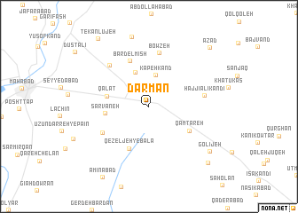 map of Darmān