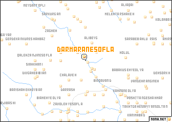 map of Darmarān-e Soflá