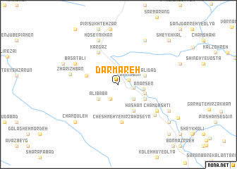 map of Darmareh