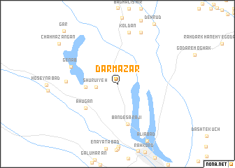 map of Dar Mazār