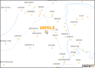 map of Darmila
